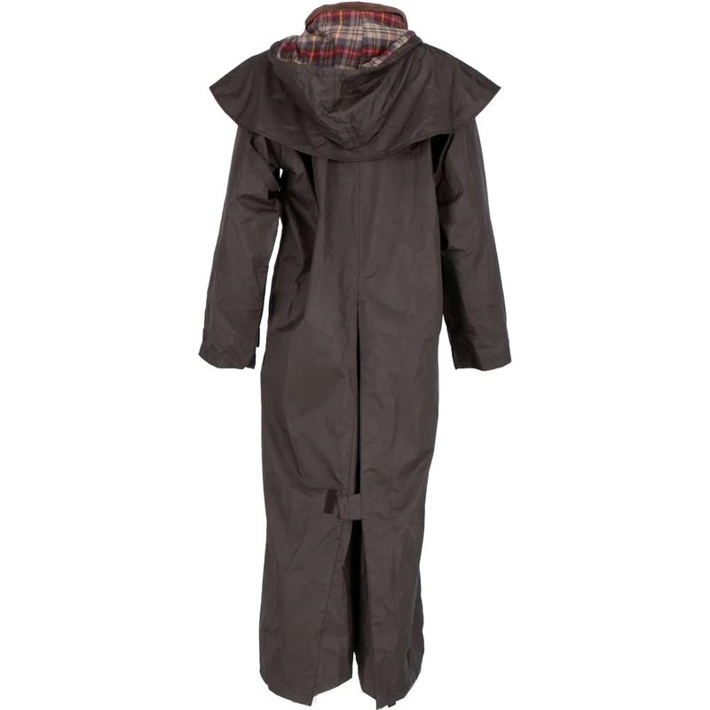 Scippis Black Roo Manteau Stockman Regen Cowboy Marron