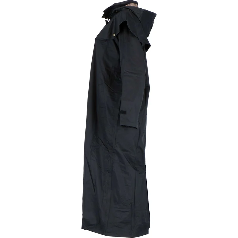 Scippis Black Roo Manteau Stockman Regen Cowboy Noir