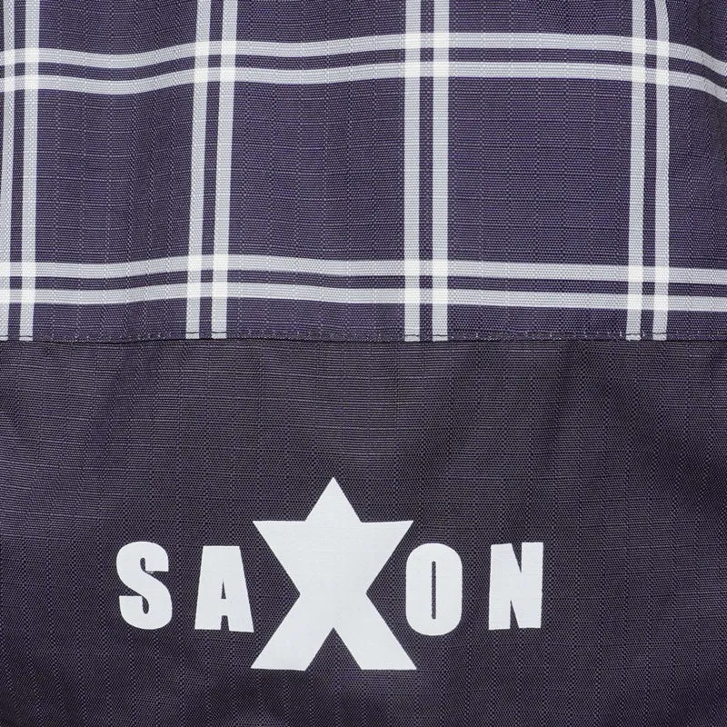 Saxon Couverture Defiant 600D Combo Neck Heavy 300g Navy Plaid