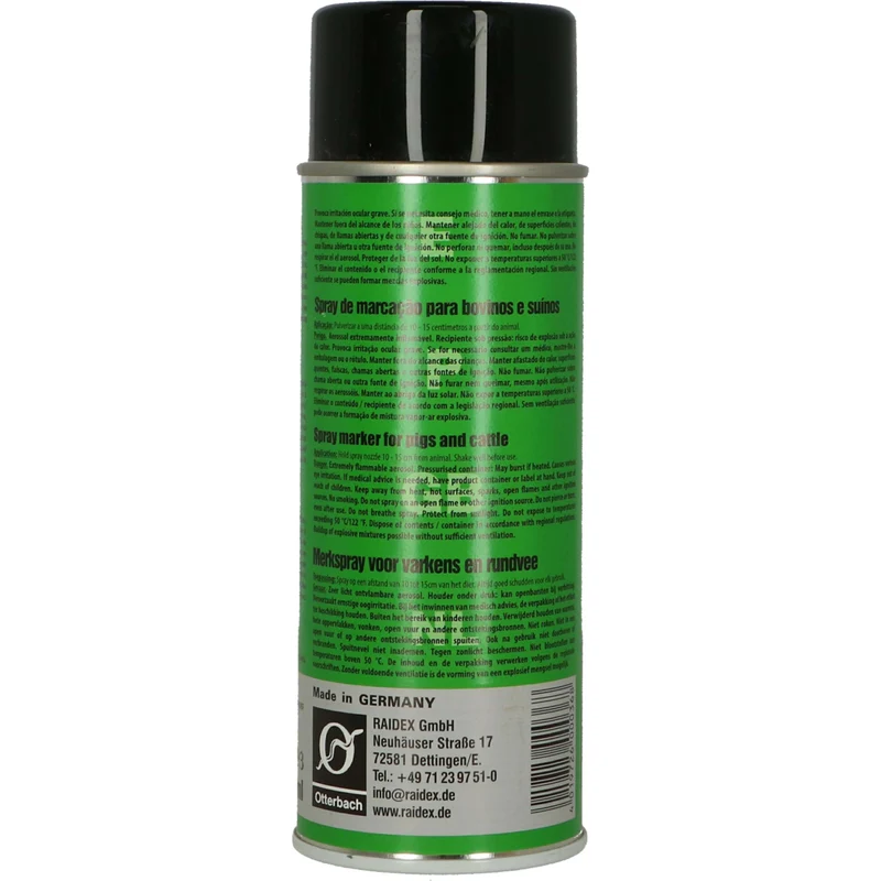 Raidex Spray de marquage Vert