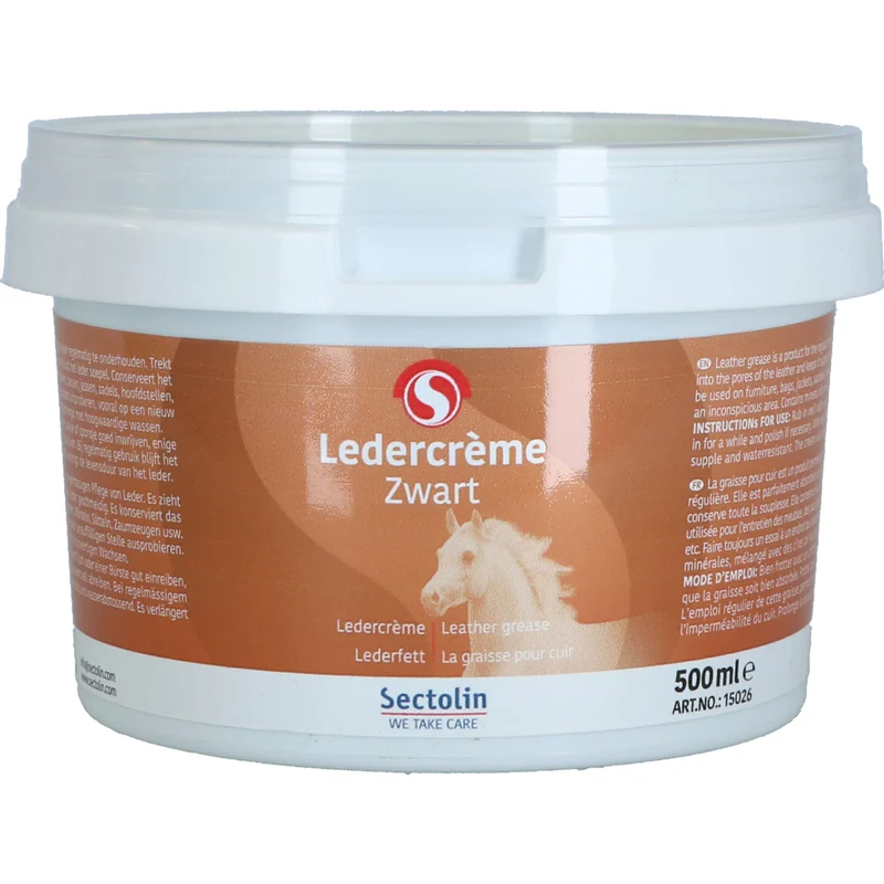 Sectolin Crème pour le Cuir Noir