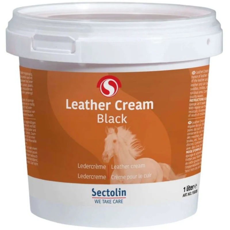 Sectolin Crème pour le Cuir Noir
