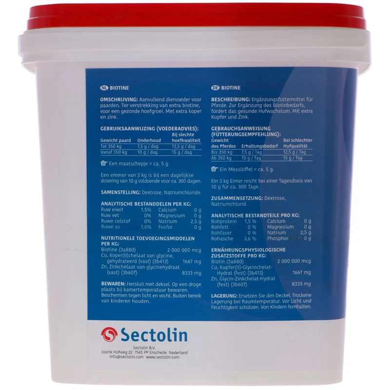 Sectolin Biotine Equivital