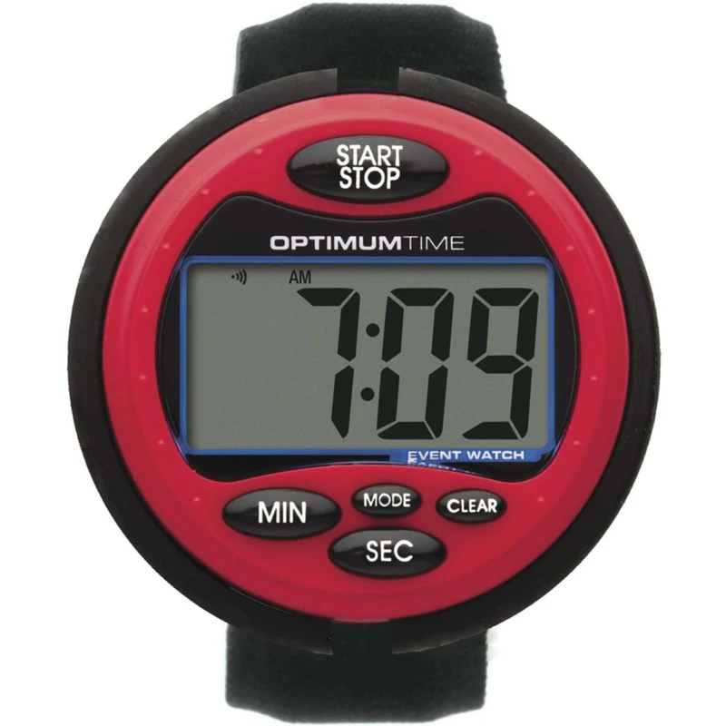 Optimum Time Chronomètre Rouge