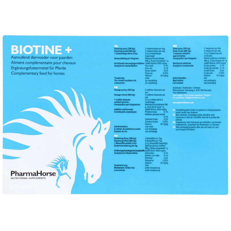 PharmaHorse Biotine+