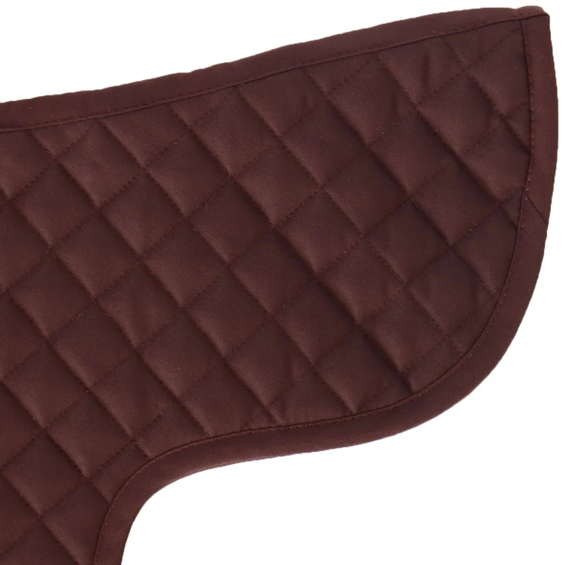 Performance by Shires Tapis de Selle Lite Forme de Selle Marron