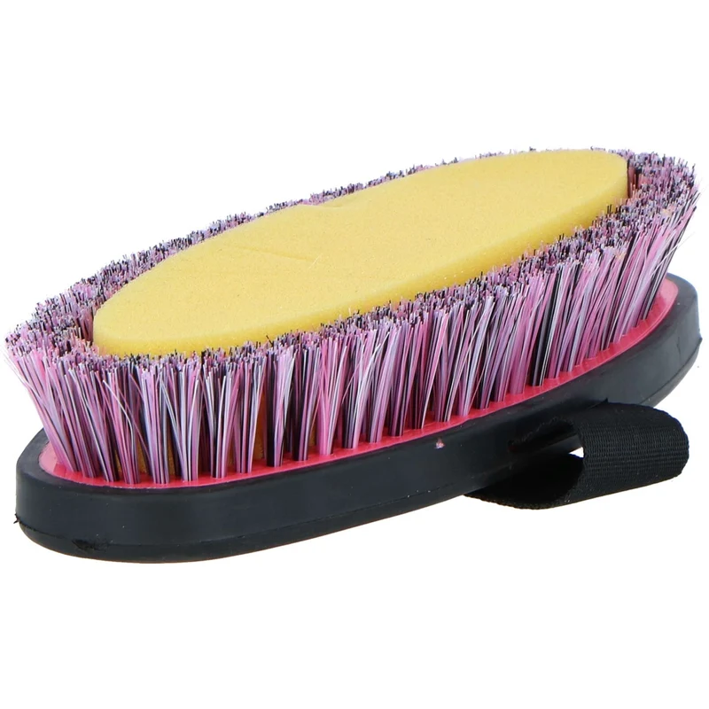 Ezi-groom by Shires Brosse pour Lavage/brosse de Netoyage Bright Pink