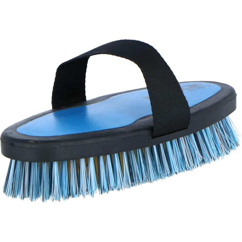 Ezi-groom by Shires Brosse pour Lavage/brosse de Netoyage Bleu Brillant