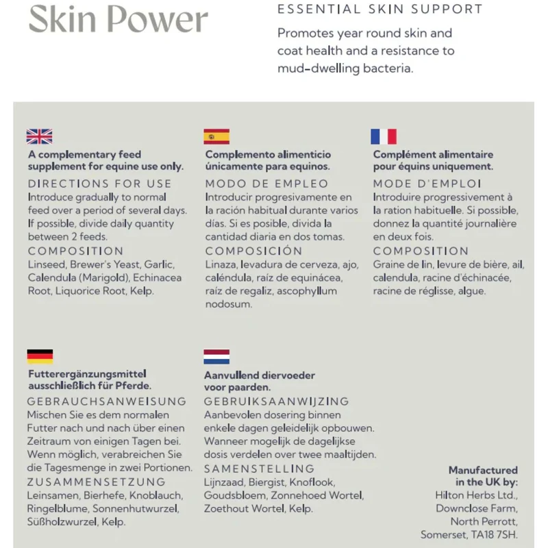 Hilton Herbs Skin Power