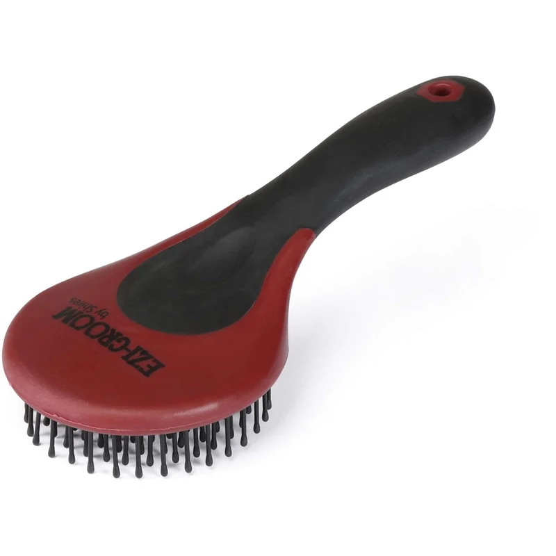 Ezi-groom by Shires Brosse Queue et Crinière Bordeaux