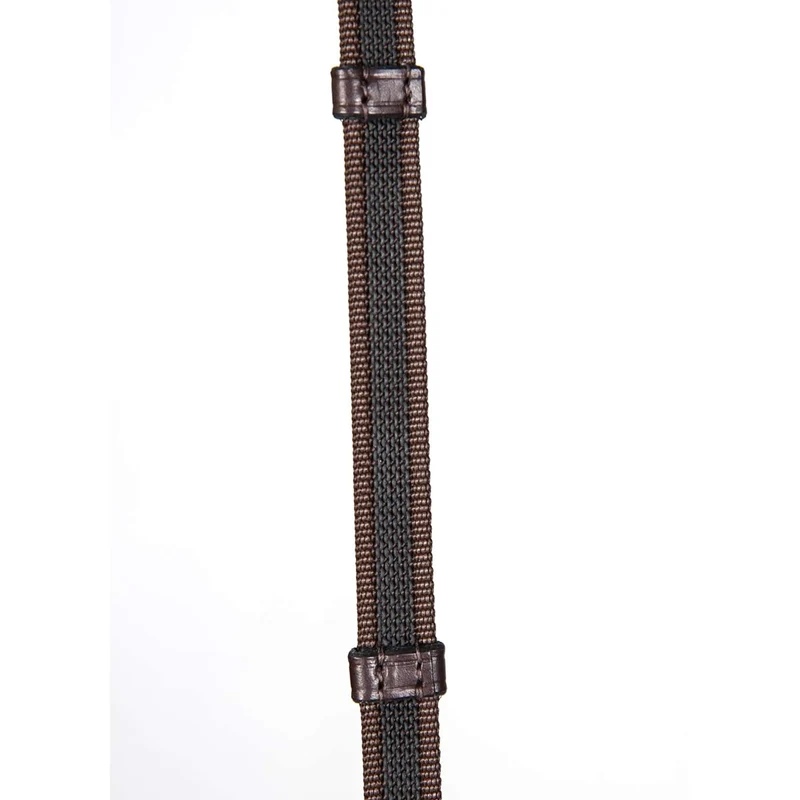 Equiline Rênes Antidérapant Marron