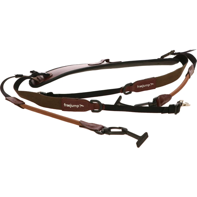 Freejump Collier Tubulaire Marron