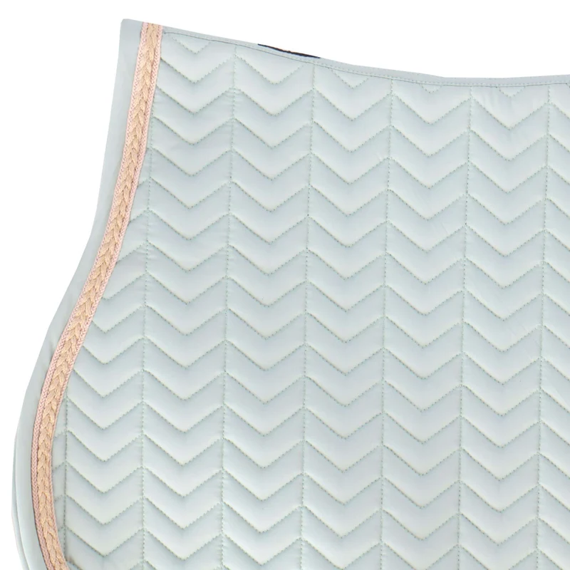 EQUITHÈME Tapis de Selle Softy Jumping Vert clair