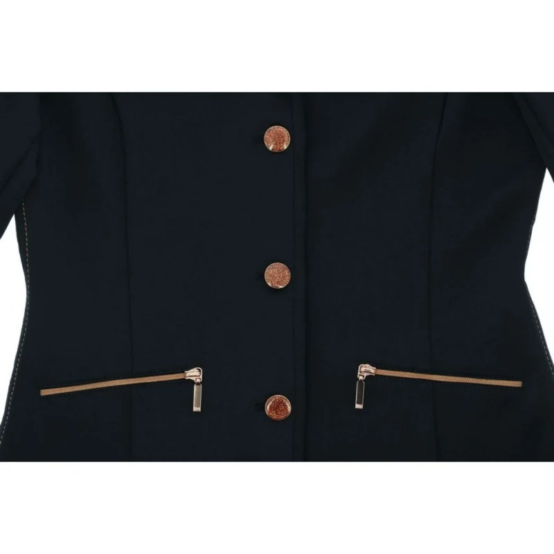 EQUITHÈME Petite Veste de Concours Athens Marin