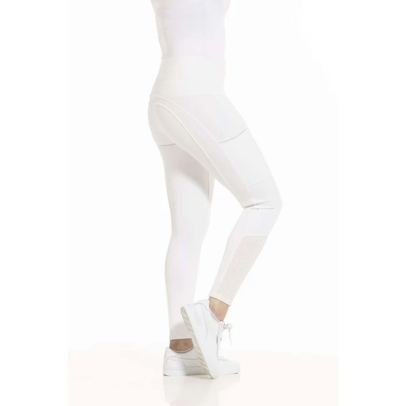 EQUITHÈME Legging d'Équitation Brigitte Blanc