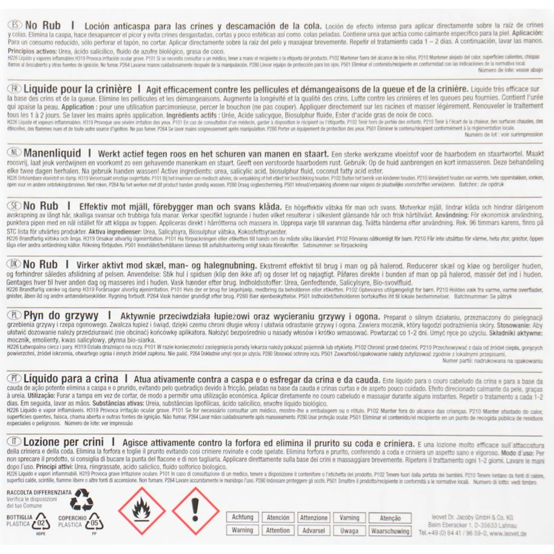 Leovet Liquide pour Crinière