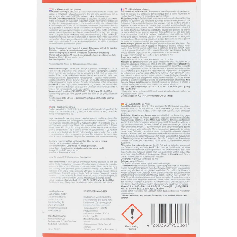 KerbEX Rot Insect repellent