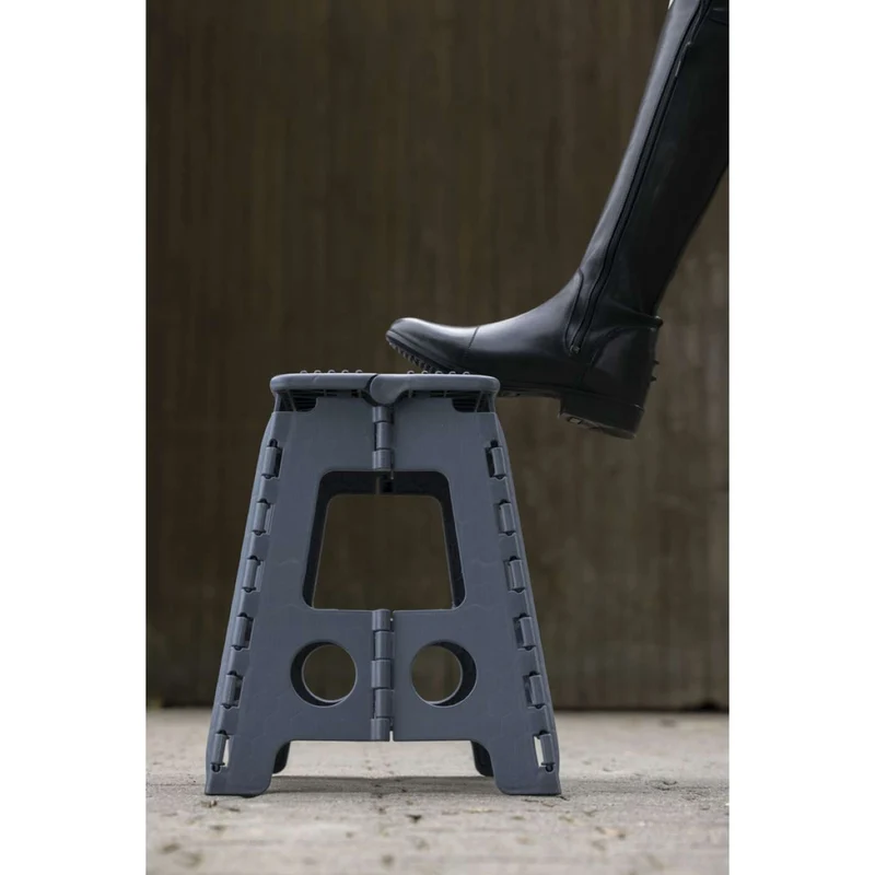 Hippotonic Tabouret/Marche-Pied Grip Pliant Gris