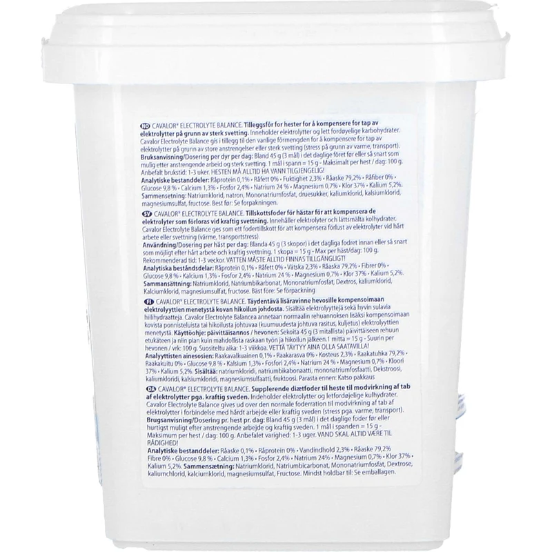 Cavalor Electrolytes Electolyte Balance