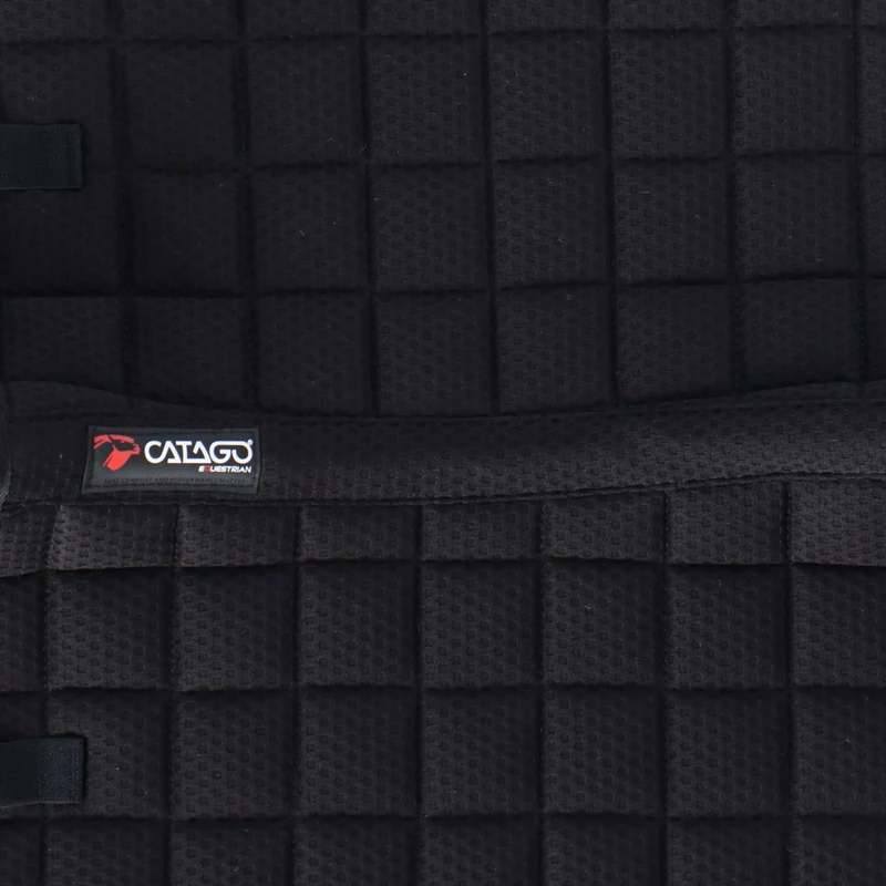 Catago Tapis de Selle FIR-Tech Islandais Noir