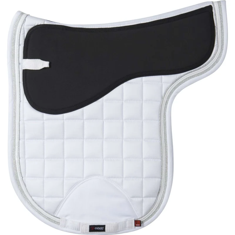 Catago Tapis de Selle FIR-Tech Elegant Néoprène Islandais Blanc