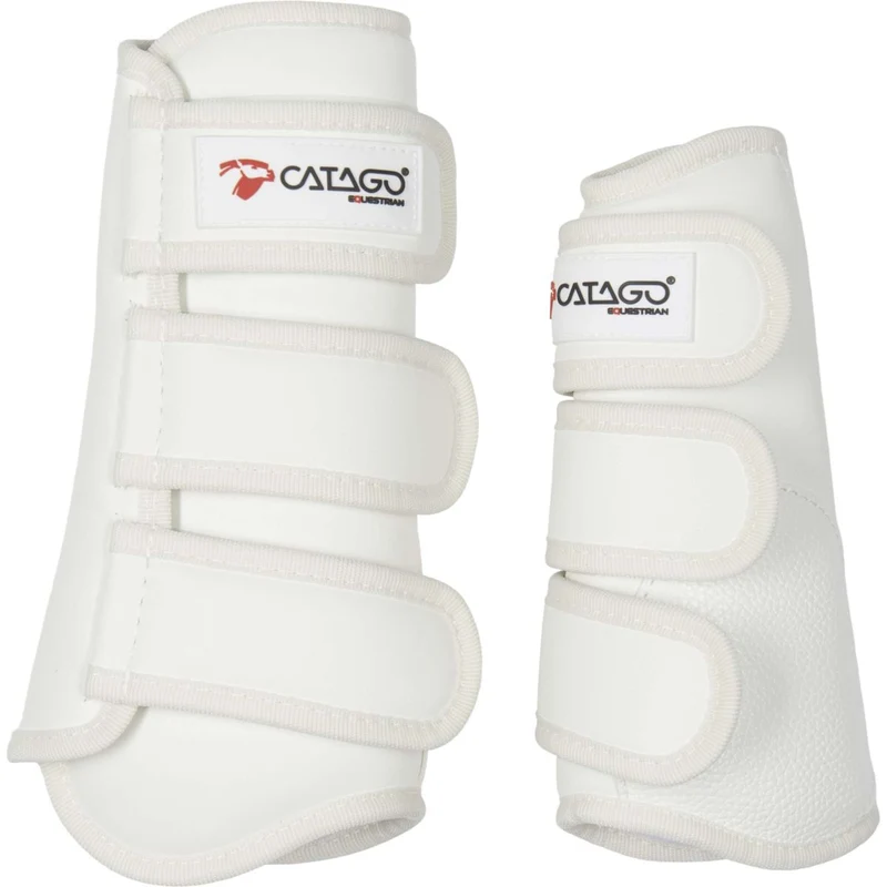 Catago Guêtres Jeu de 4 Blanc