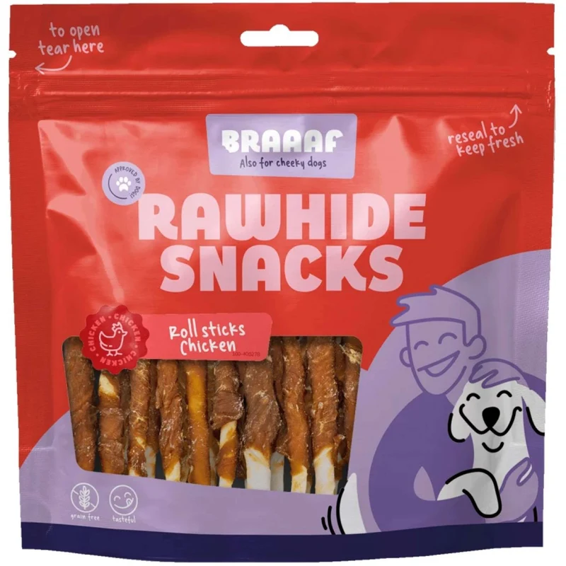 Braaaf Bâtons Eouleaux Kip 12,5 Cm