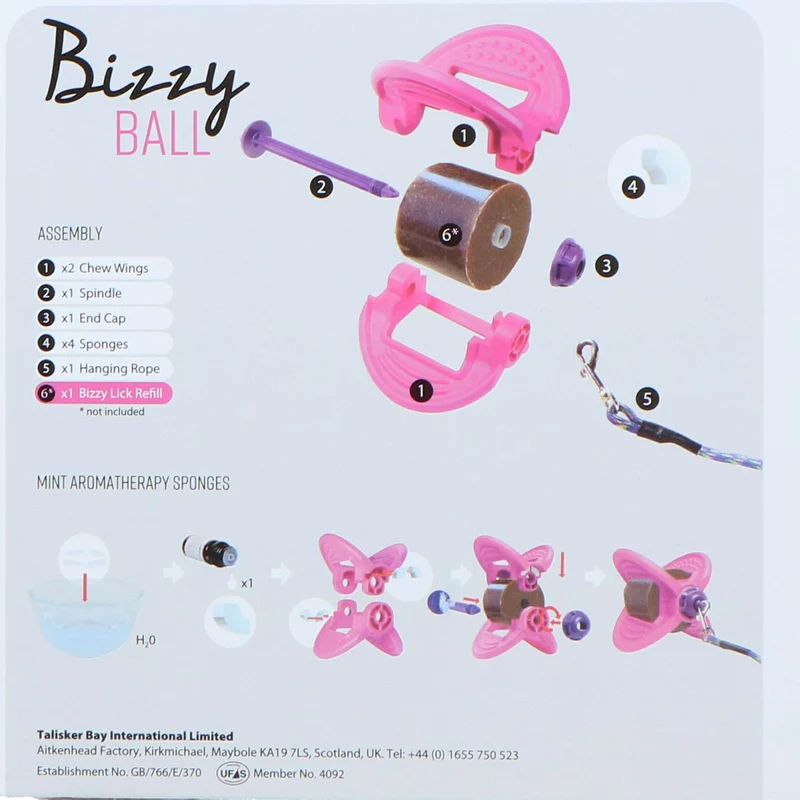 Bizzy Cheval à Chevaucher Multifonctionnel Aqua