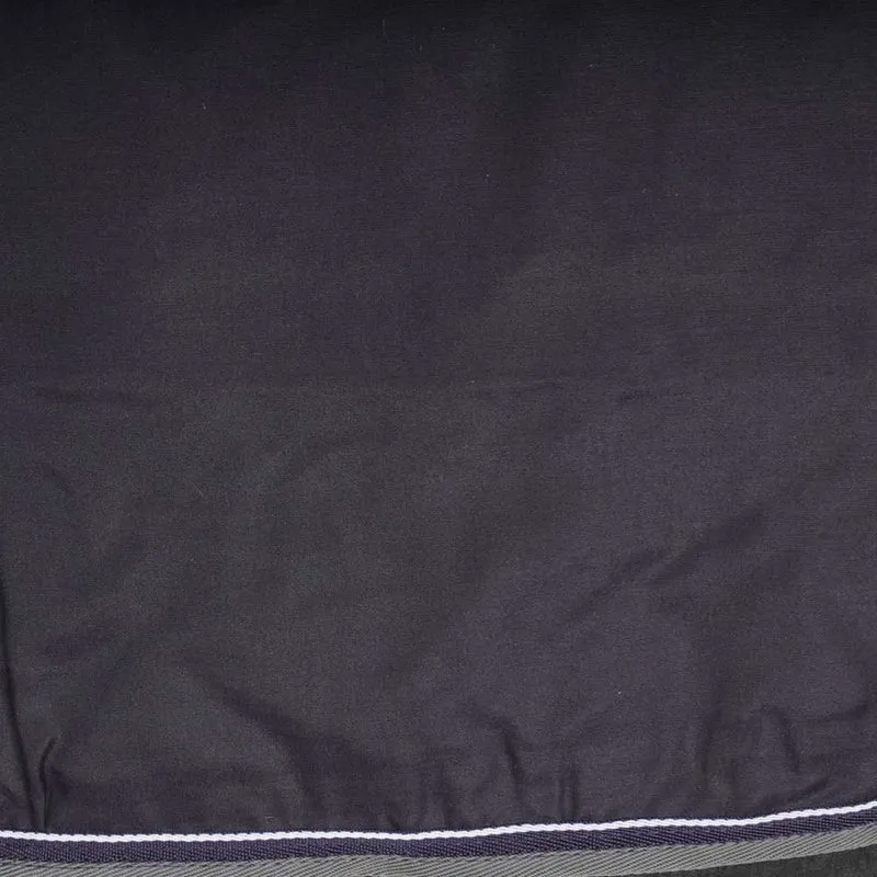 EQUITHÈME Couvre-reins Tyrex Polycotton 600D Noir/Bleu
