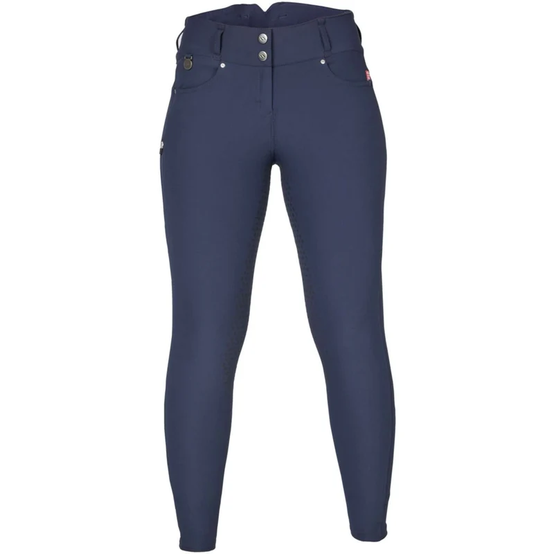 Back on Track Pantalon d'Équitation Julia Full Grip Bleu