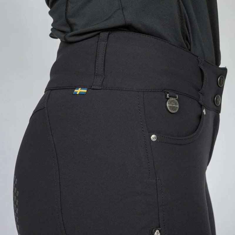 Back on Track Pantalon d'Équitation Julia Full Grip Noir
