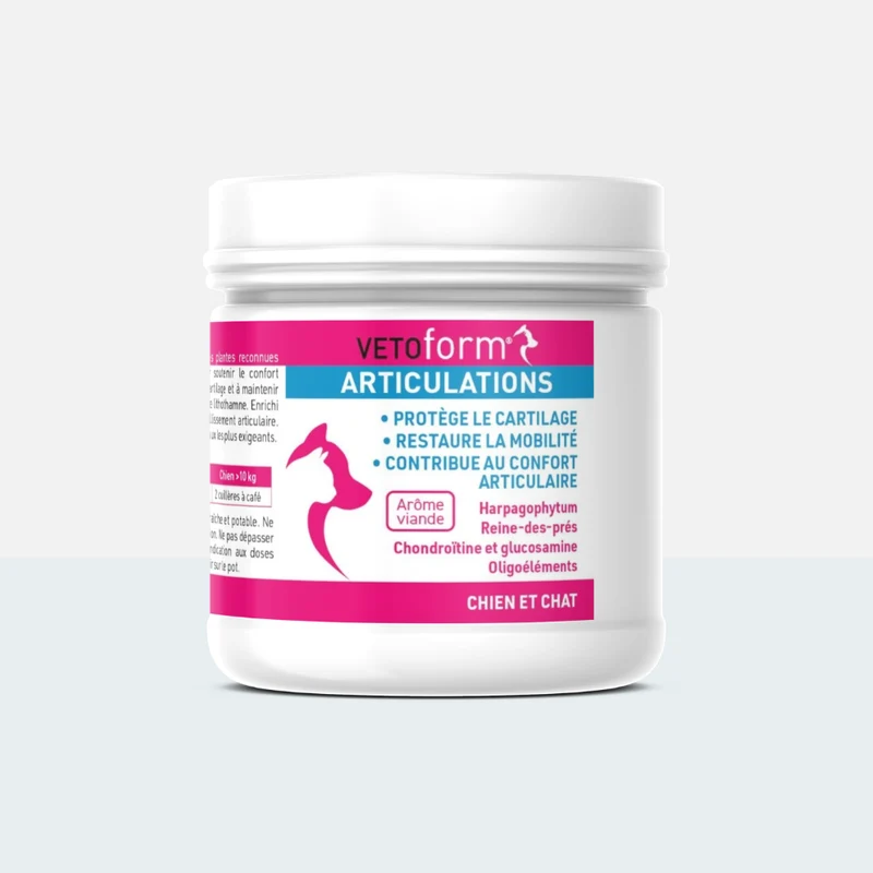 Aliment complémentaire - Articulations chat et chien - 100g