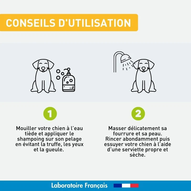 Shampooing usage fréquent spécial chien - 200ml