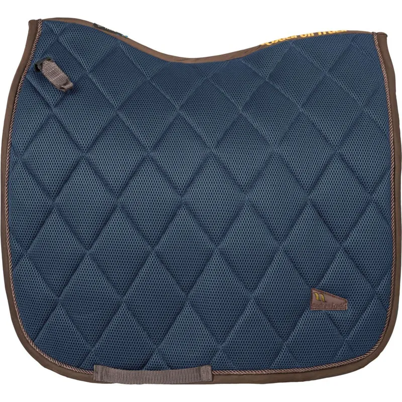 Back on Track Tapis de Selle AirFlow Dressage Bleu