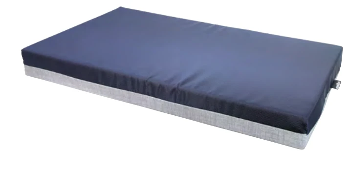 Zamibo Matelas Amovible Bleu Marine & Gris