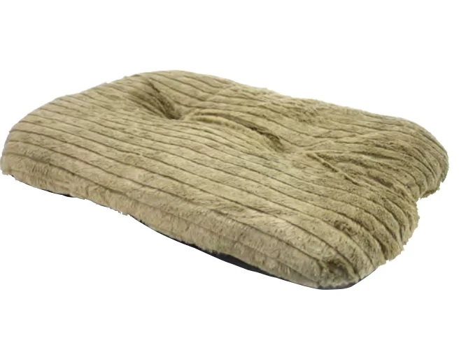 Zamibo Matelas Velours Antidérapant Beige 61x43cm
