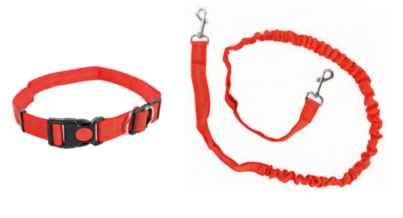 Zamibo Laisse et Harnais Cani-Cross Rouge