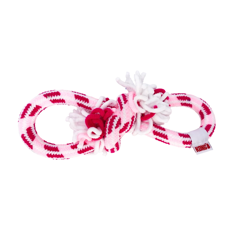 KONG Rope Puppy Corde Rose