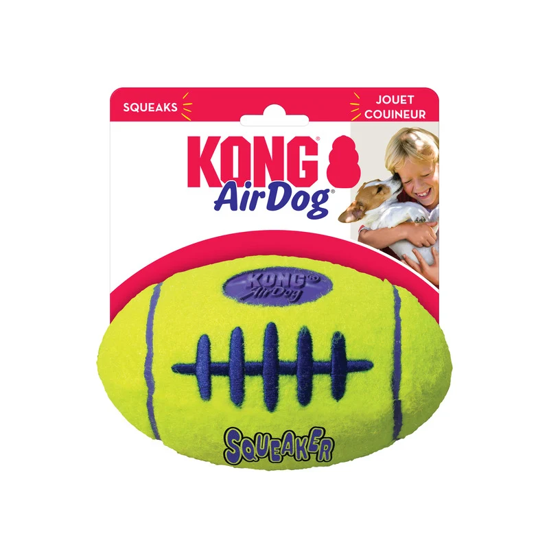 KONG Squeakair Airdog Football L