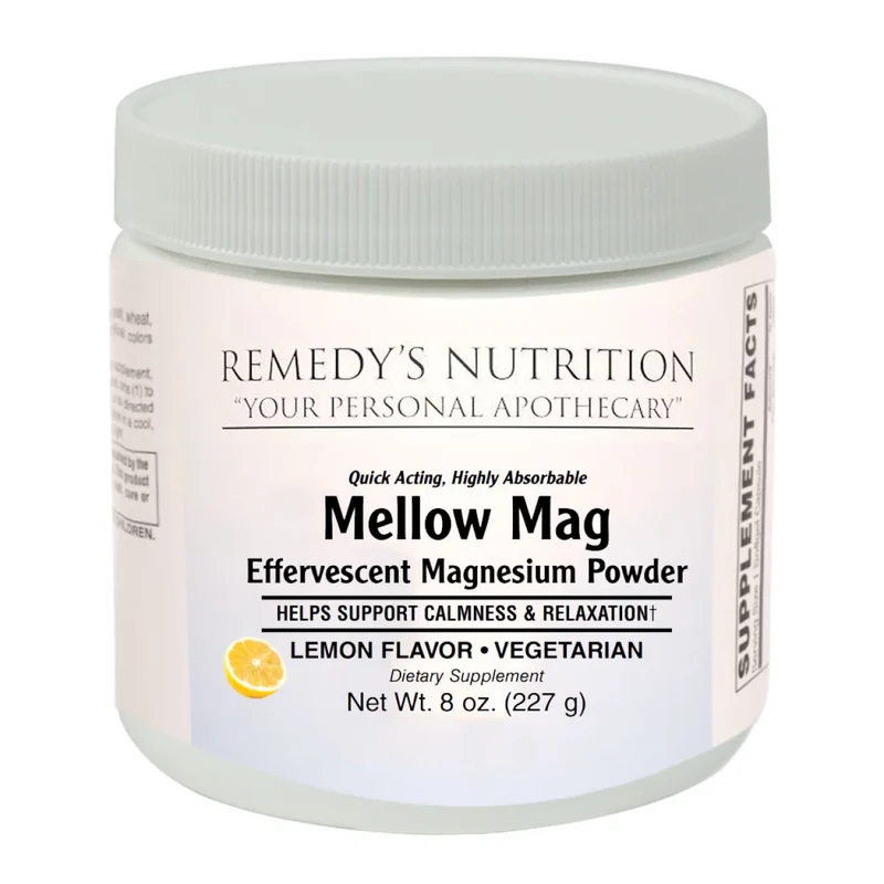 Poudre de magnésium effervescente Mellow Mag™ 8 oz Cerise et citron