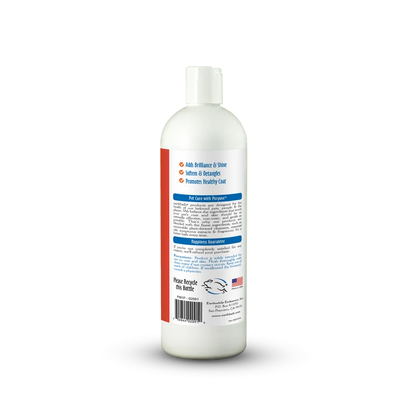 earthbath Mango Tango 2-in-1 Conditioning Shampoo for Dogs & Cats 16OZ