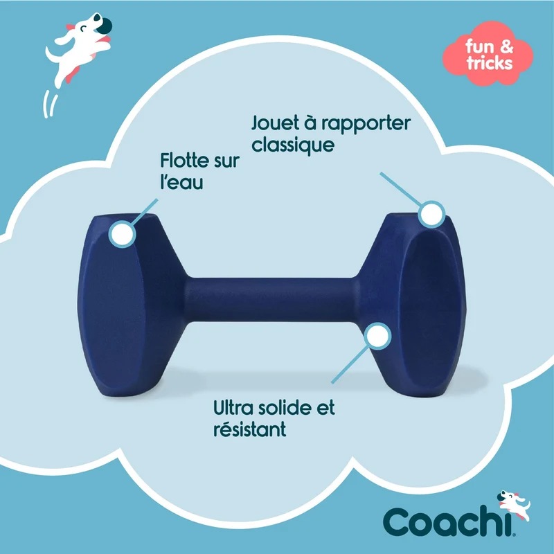 Haltère d'éducation Dumbbell Coachi 10cm