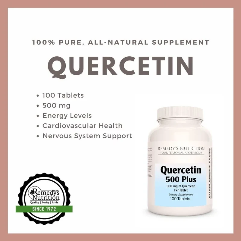 Quercétine 500 Plus 500 mg, 100 comprimés