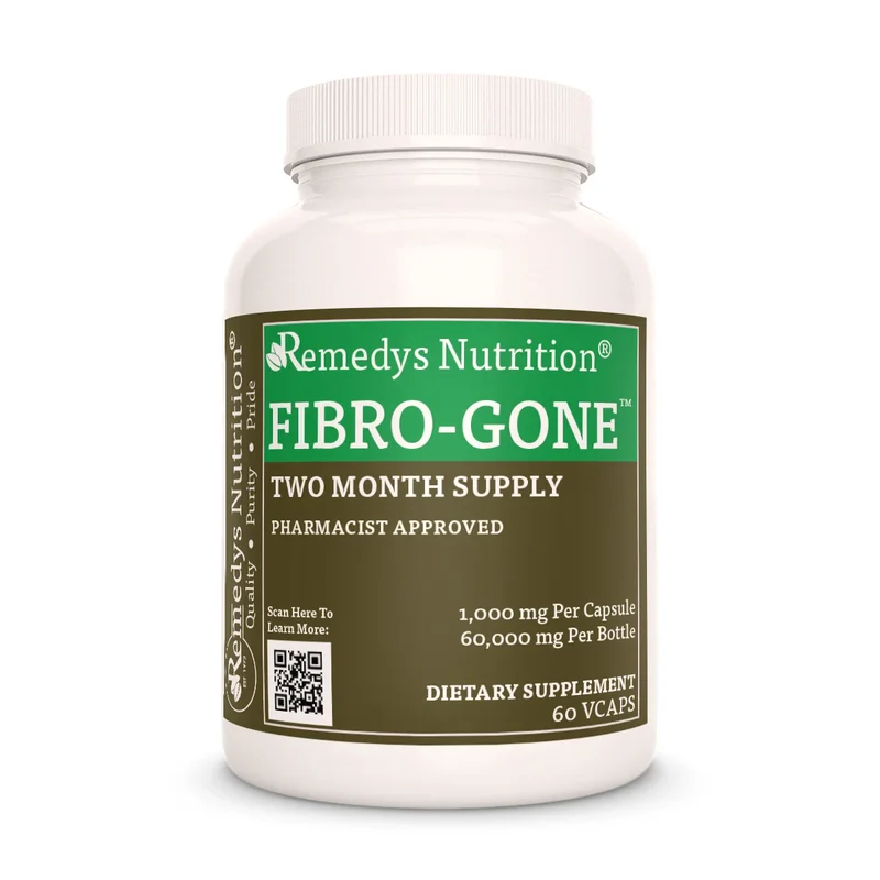 Vitamines Fibro Gone™ pour fibromes 1000 mg 60 capsules végétaliennes