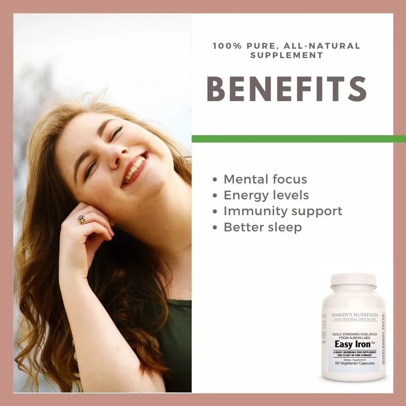 Easy Iron 90 capsules végétaliennes