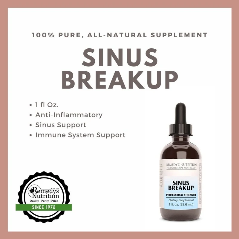 Liquide de rupture des sinus 1 once liquide
