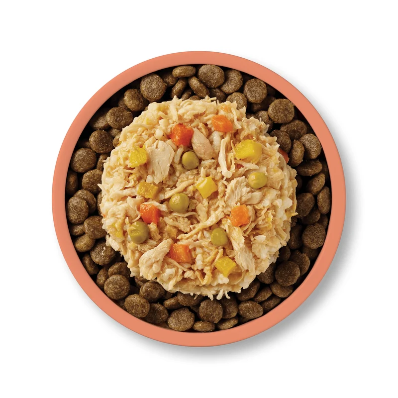 Applaws Taste Toppers Chicken Breast with Salmon & Vegetables in Broth Adult Dog Wet Food 156G