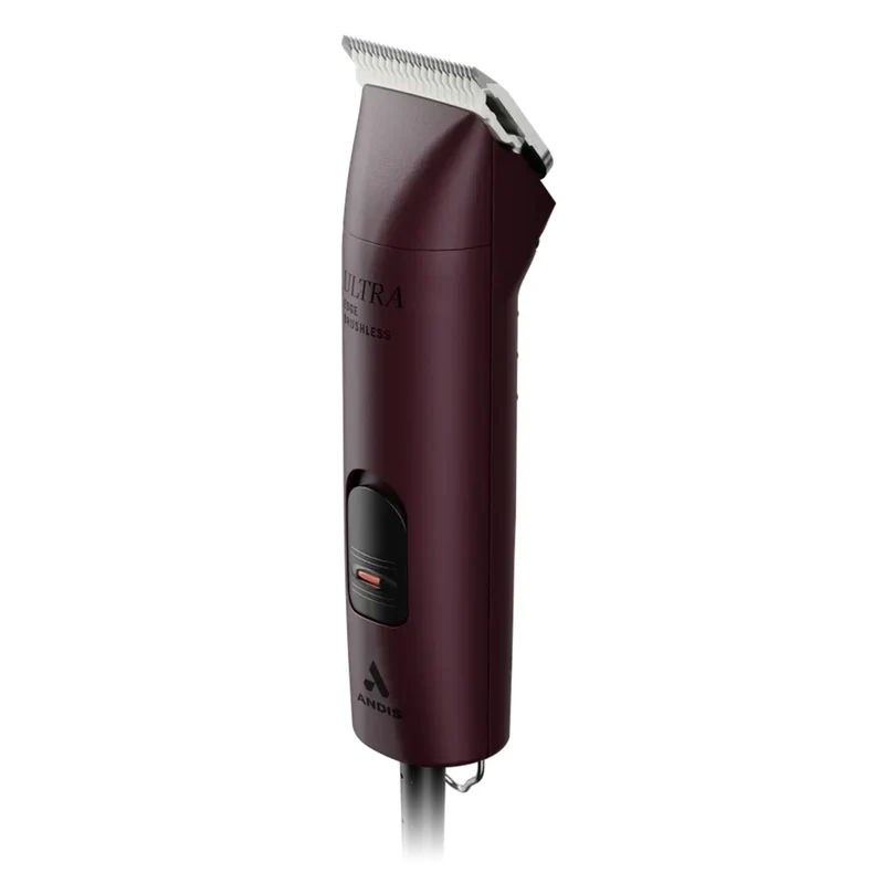 Andis UltraEdge AGC Super 2-Speed Brushless Detachable Blade Clipper for Dogs & Cats Burgundy