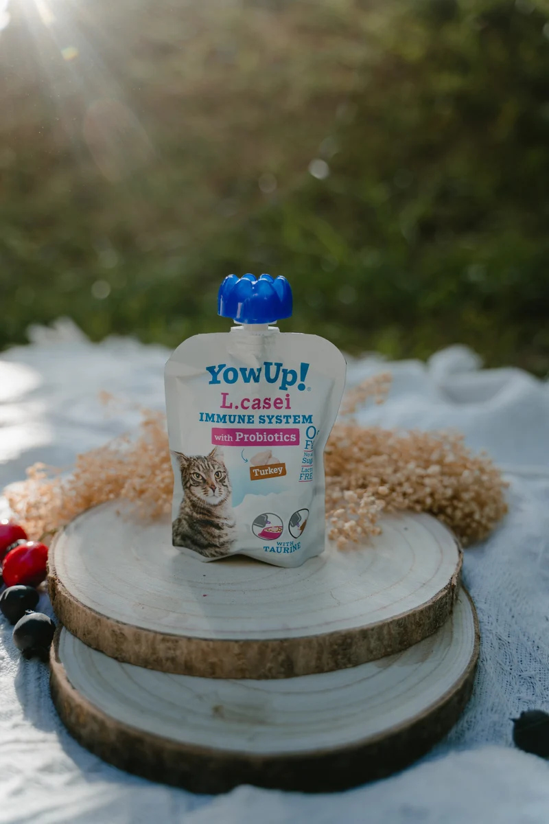 YowUp L.Casei Turkey Cat Wet Food Topper For Immune System 85g