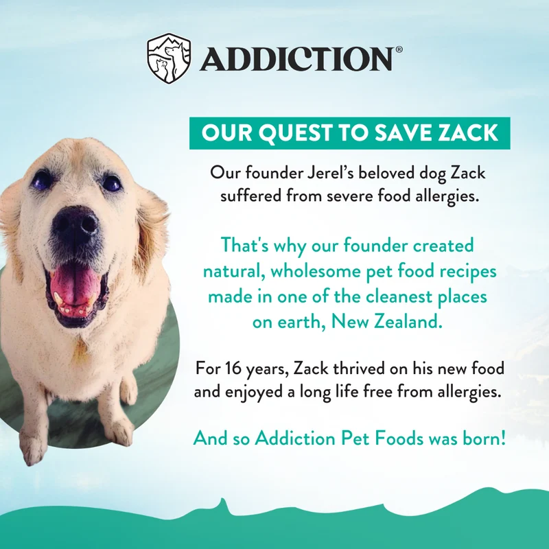 Addiction Brushtail Meaty Bites Limited Ingredients Grain-Free Dog Treats 4OZ